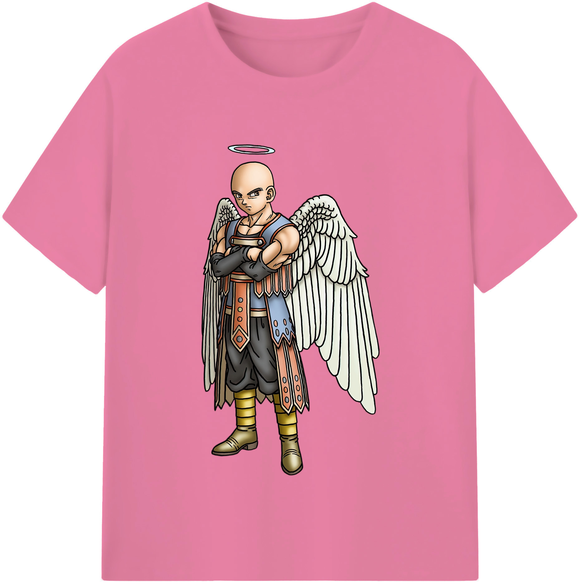 （画像用） ドラゴンクエスト Doragon Kuesuto Dragon Quest 綿100％半袖Tシャツ（フロントプリント）
